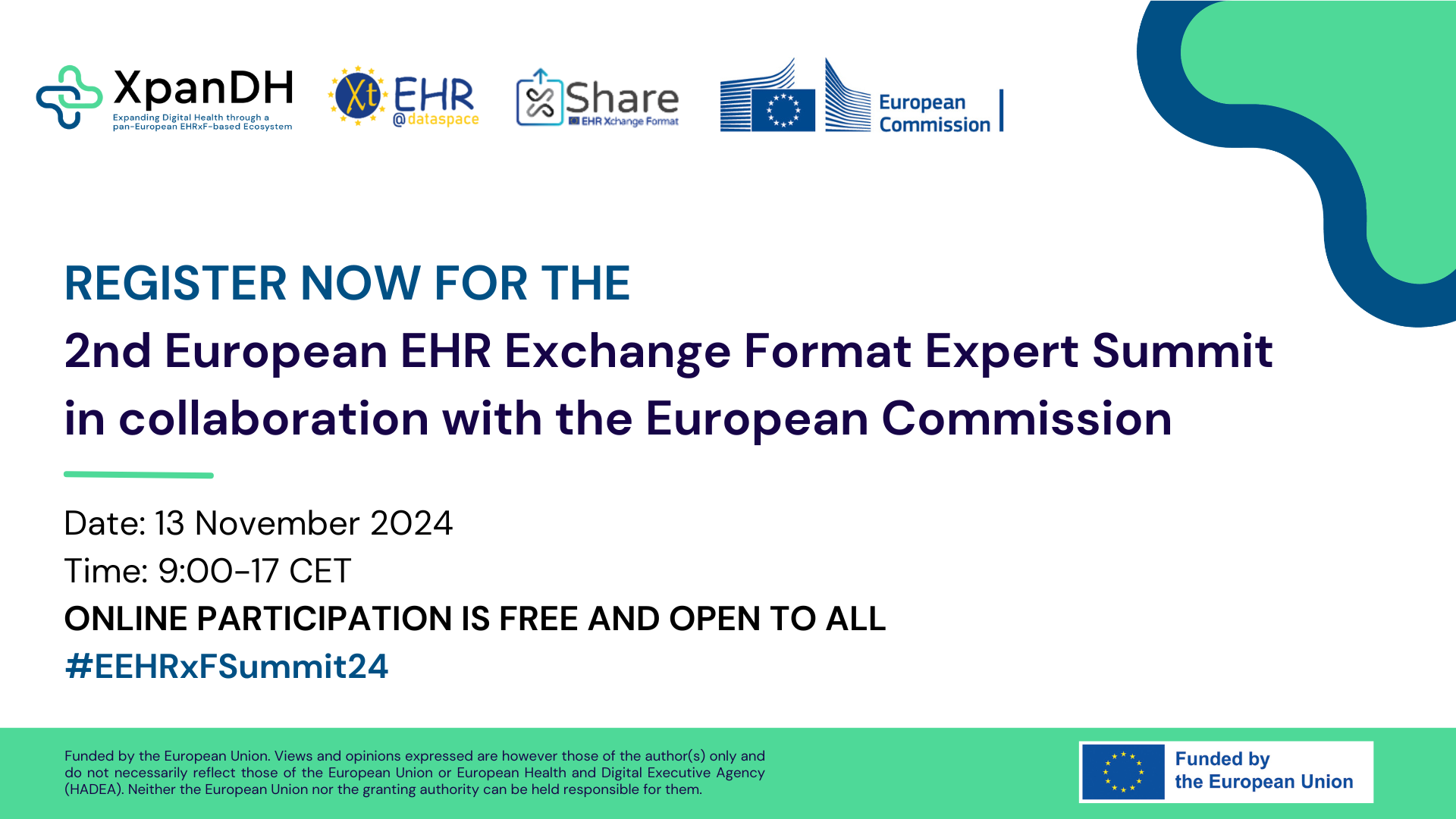 2nd European EHR Exchange Format Expert Summit